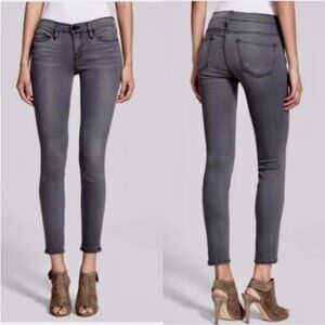 FRAME Jeans Le Skinny De Jeanne Grey Stretch Denim Gray Super Soft 27 Grays Inn